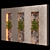 Elegant Foliage Decor Accent 3D model small image 3