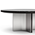 Minotti Belt Chair & Marvin Table 3D model small image 5