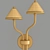 Modern Brass Genre Table Lamp 3D model small image 5