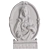 Divine Mary Inscription 3D model small image 7