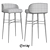 Olympia Modern Bar Stool 3D model small image 4