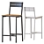 Modern Storage Table & Chair Set 3D model small image 4