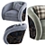 Luxury Bentley Home Beaumont Armchair 3D model small image 3