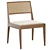 Chandigarh Chic Chair 3D model small image 1