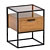 Modern Industrial Nightstand 3D model small image 3