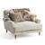 Maxwell Luxe Armchair 3D model small image 1