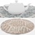 Versatile Set of 8 Rugs 3D model small image 4