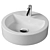 Duravit Stark 1 Washbasin Set 3D model small image 2