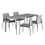 Modern BoConcept Torino Chair & Newport Table Set 3D model small image 9