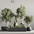 Premium Indoor Plant Stand - Minimalist Design 3D model small image 1