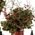 Festive Green Bouquet: Perfect Christmas Decoration 3D model small image 2