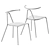 Modern Ash Chair: B-Line Toro 3D model small image 3