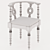 Title: Elegant Aristocratic Baron Armchair 3D model small image 4