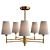 Elegant Lumion Doris Ceiling Chandelier 3D model small image 1