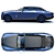 Sleek Ferrari Roma - High-Quality Model 3D model small image 3