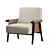 Olivya Stone Toro Chair: Modern Elegance 3D model small image 1