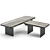 Elegant Minotti Clive Coffee Tables 3D model small image 6