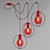 Elegant VITALUCE Pendant Light 3D model small image 3