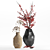 Elegant Glass Vase -  Handcrafted 3D model small image 1