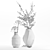 Elegant Glass Vase -  Handcrafted 3D model small image 4