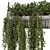 Metal Box Hanging Plants - Set 311 3D model small image 5