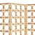 Vintage Rattan Room Divider 3D model small image 5