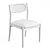 Elegant Caned Dining Chair 3D model small image 6