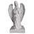 Gorgeous Heavenly Angel Statues 3D model small image 6