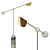 Sleek Balance Floor Lamp 3D model small image 1