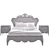 Italian Craftsmanship: Morello Gianpaolo Bed 3D model small image 4