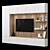 Sleek TV Wall 078: Transform Your Space 3D model small image 3