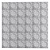 Sleek Leather 3D Wall Panel 3D model small image 2