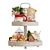 Festive Kitchen Decor Set 3D model small image 1