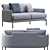 LaForma Sofa Rave: Unique, Stylish, and Comfortable 3D model small image 4