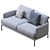 LaForma Sofa Rave: Unique, Stylish, and Comfortable 3D model small image 6