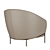 Elegant Lloyd Armchair by Longhi 3D model small image 4