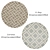 Versatile Round Rugs Set - VRayFur & Displacement 3D model small image 3