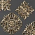 3D Max-Ready Trim Ornaments 3D model small image 1