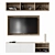 Sleek TV Wall Set 3D model small image 1