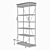 Academy Bookcase: Elegant & Functional 3D model small image 5