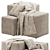 Stack Ottoman Poufs by Naula - Versatile and Stylish Seating 3D model small image 6