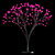 Glowing Blossom LED Tree 3D model small image 3