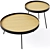 Minimalist Coffee Table Nenet by La Forma 3D model small image 2