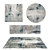 Versatile Rug Set - High-Quality 3D Models 3D model small image 1