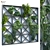 200 Vertical Plant Set: Stunning Greenery for Any Space 3D model small image 1