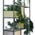 Vertical Greenery Decor Set 3D model small image 2