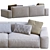 Jesse Daniel Sofa: Modern and Stylish 3D model small image 6