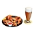 Delicious Chicken Wings & Beer Set 3D model small image 3