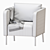 EKERÖ Armchair: Stylish and Versatile Furniture 3D model small image 5