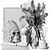 Elegant Decor Set 19: High Quality, V-Ray/Corona, OBJ 3D model small image 4